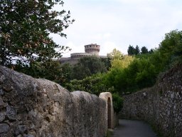 Toscane 2005 - Volterra: la forteresse médiévale
